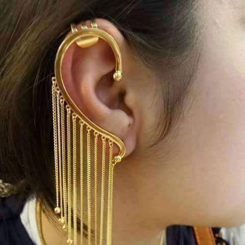 gold earings