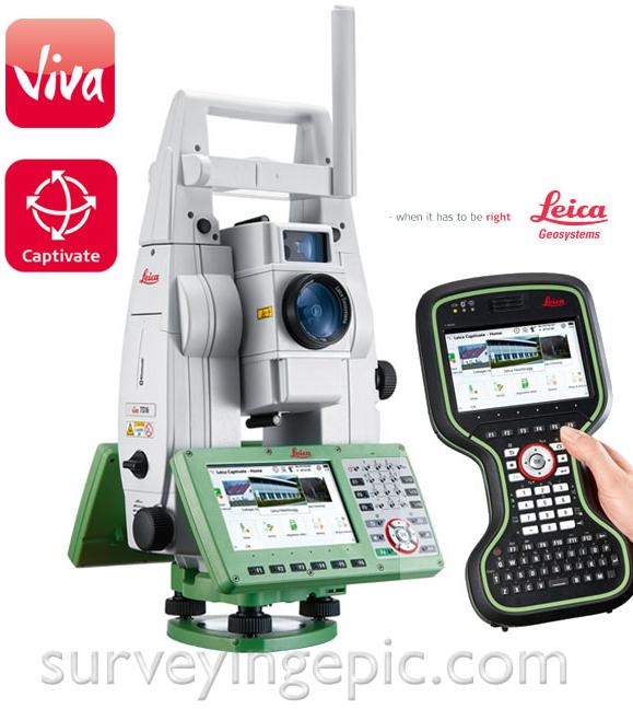 Leica Viva Ts16 Power Search R500 Total Station