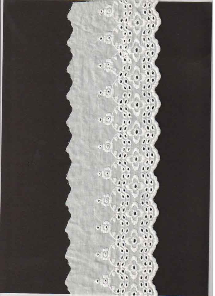 Embroidered Fabric Lace