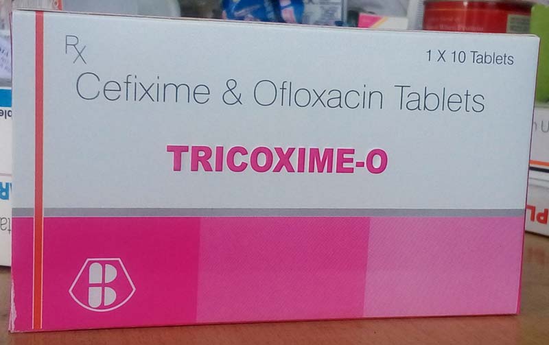 Cefixime & ofloxacine tablet