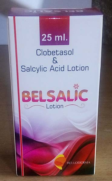 clobetasol with salisic acid lotion