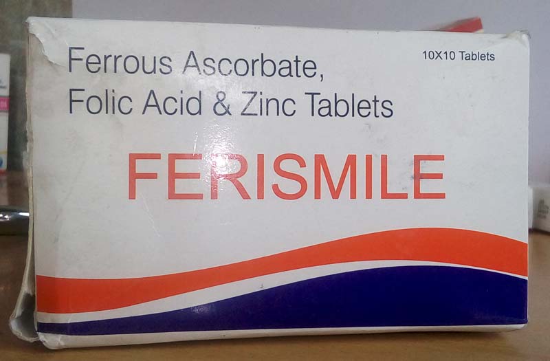 ferrous ascorbate tablet