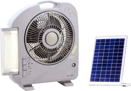 Solar Box Fan