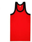 Harsha Hummer Gym Vest, Color : RED