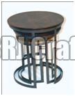 Polished Fabricated Stool, for Home, Office, Pattern : Plain