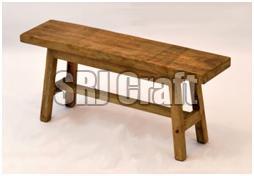 Non Polished Wooden Bench, for Garden Sitting, Office, Size : 3x5ft, 4x6ft