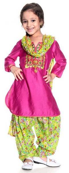 Stitched Chiffon Girls Patiala Salwar Suit, Feature : Breathable, Dry Cleaning, Easy Washable, Eco-Friendly