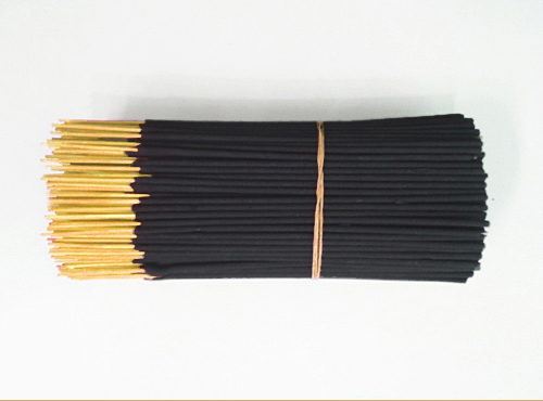 Charcoal Raw Incense Sticks, for Religious, Aromatic, Color : Black