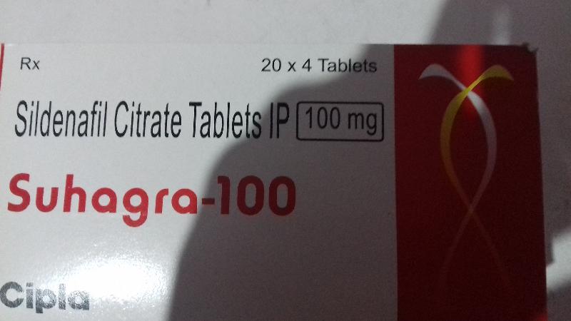 Suhagra 100mg tablet