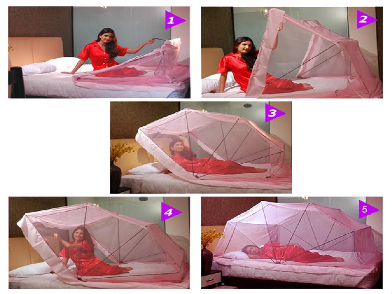 3ft x 6ft Double Bed Comfort Mosquito Net