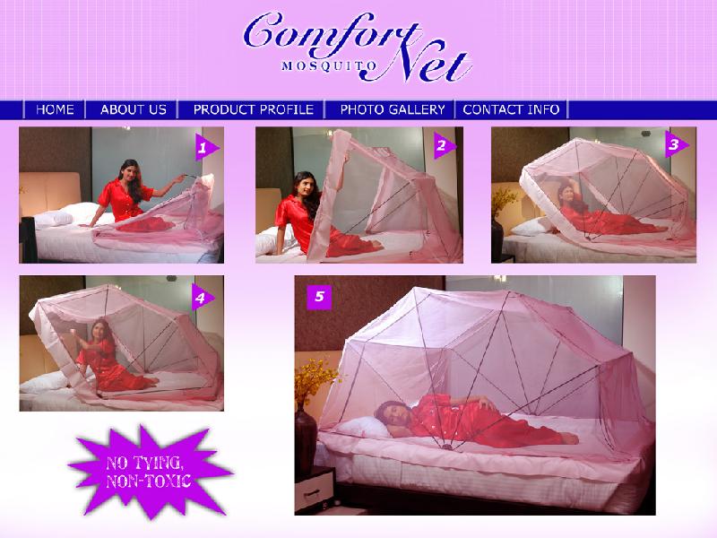 Comfortnet Mosquito bed Net for king / Queen bed size
