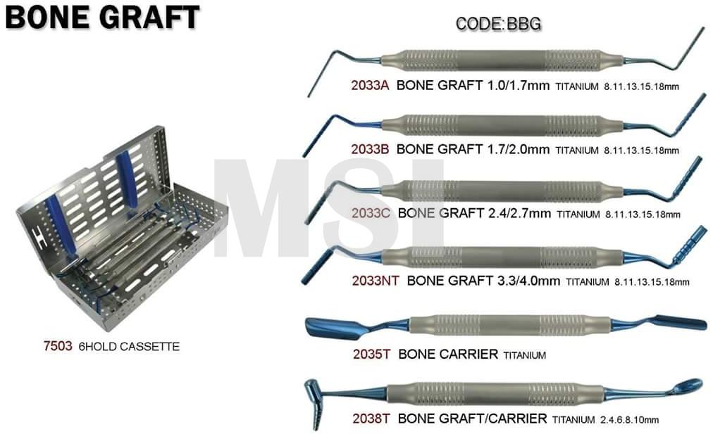 Bone Grafting Instrument Kit