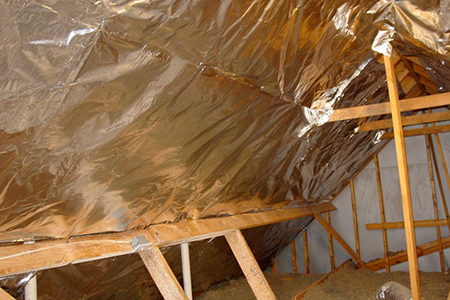 Radiant Barrier For Roof Insulation