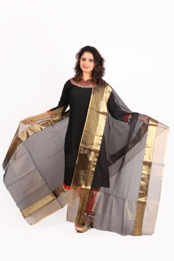 Maheshwari Handloom Silk Dupatta