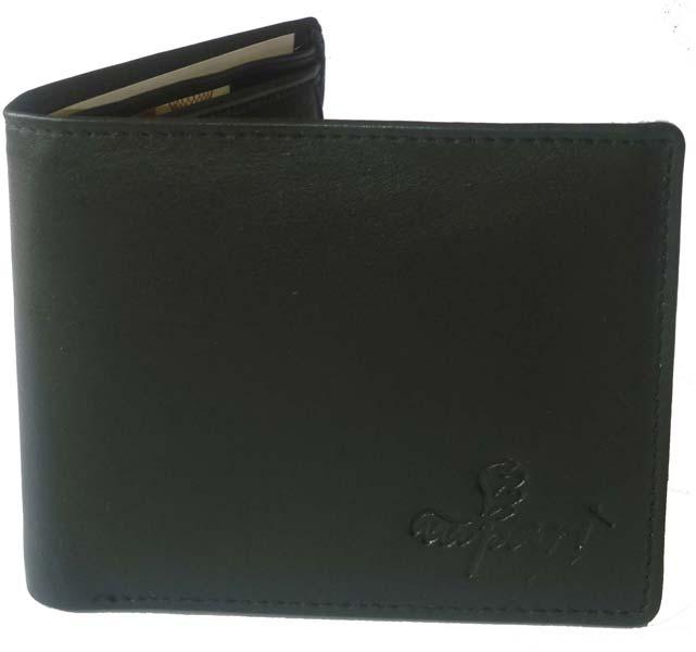 Black Leather Wallet For Men