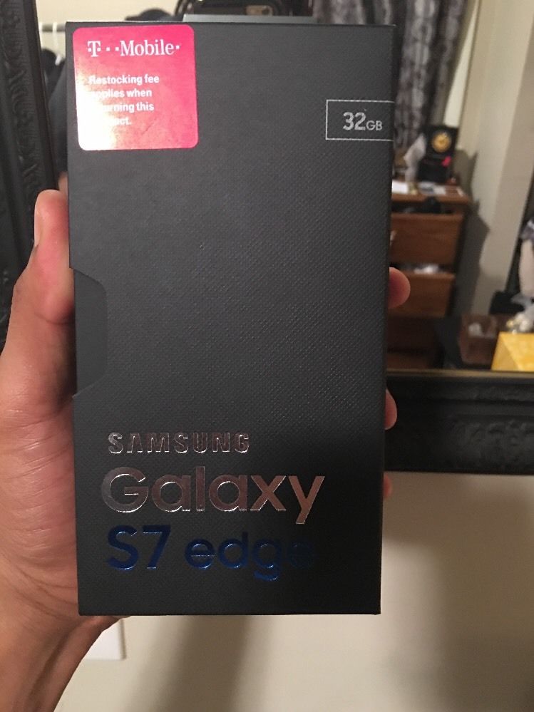 Brand New Black Onyx Samsung Galaxy S7 Edge (T-Mobile)