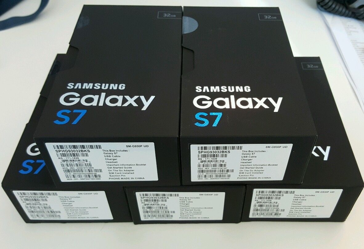 New Samsung Galaxy S7 - 32GB - Black Unlocked