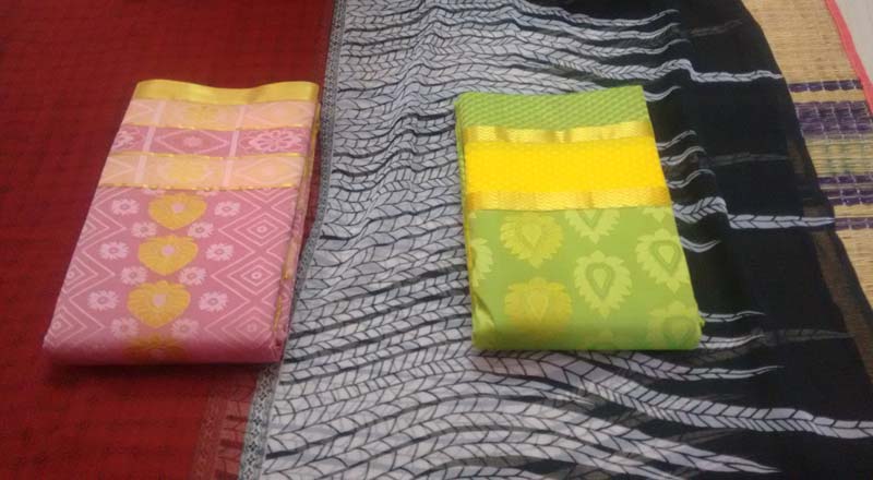 Silk Handloom Pattu Sarees, Clothing Type : silk
