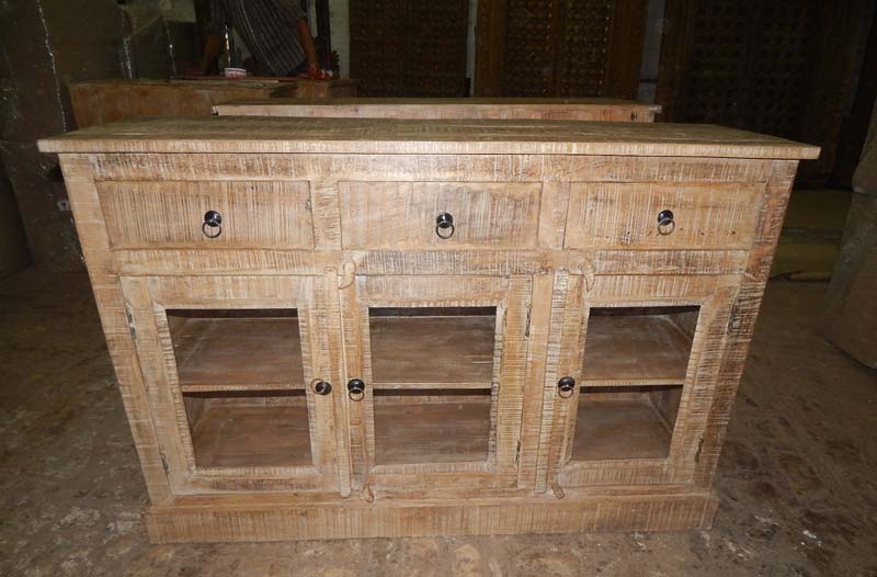 wooden sideboard