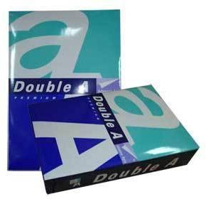 Double a A4 Copy Paper 80gsm.