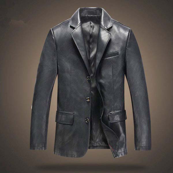 Mens Leather Blazer by MIK Leather Guru Private LTD, Mens Leather ...