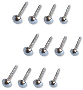 Brass Mirror Cap Screws