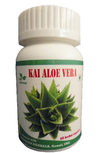 Hawaiian herbal aloe vera capsule