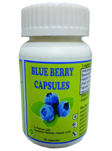 Hawaiian herbal blue berry capsule