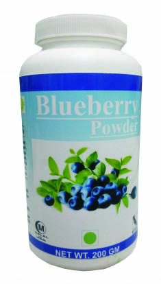herbal blueberry powder
