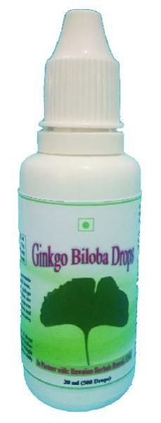 HAWAIIAN HERBAL GINKGO BILOBA DROPS
