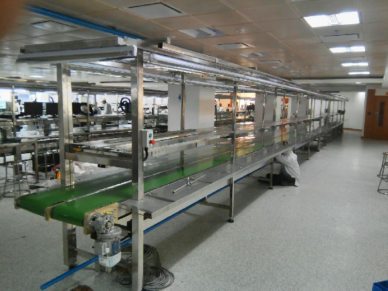 Mobile Phone Assembly Conveyor, Loading Capacity : 10-15kg