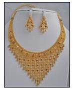 Gold Bridal  Necklace
