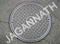 Cast Iron Round Manhole Cover, for Sanitary/Municipalities