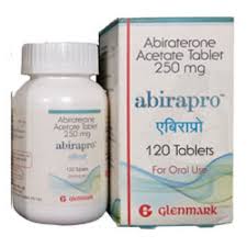 250MG ABIRATERONE ACETATE-ABIRAPRO, for Clinical, Packaging Size : 120 Tablets