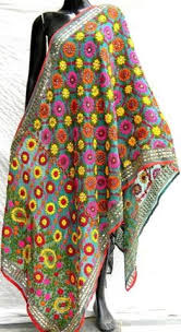 Computerized Embroidered Dupatta