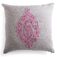 embroidered cushions