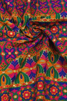 Multi Embroidered Fabric