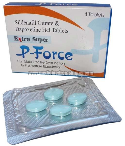 P- Force Tablets, for Erectile Dysfunction, Purity : 99%