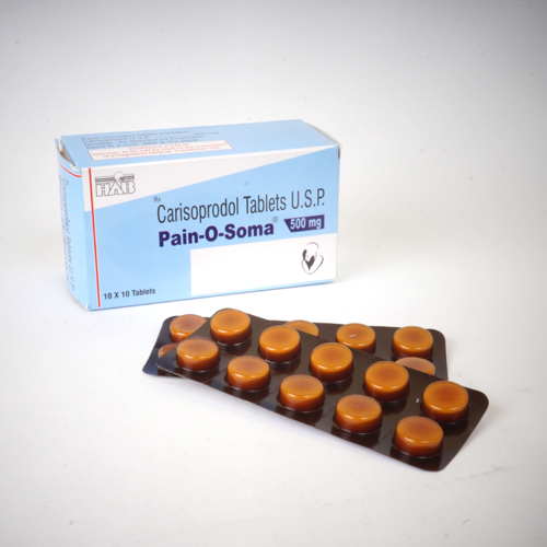 Pain O Soma 500 mg Tablets, Medicine Type : Allopathic