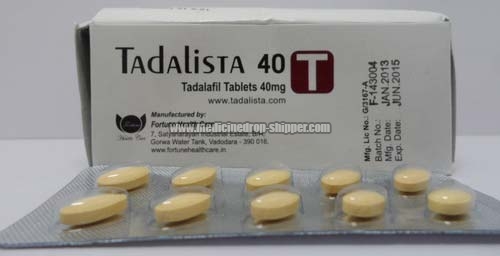 Tadalista 40mg Tablets