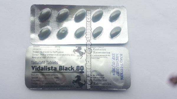 Vidalista Black 80 Tablets