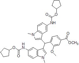 4-(bis(5-(((cyclopentyloxy)carbonyl)amino)-1-methyl