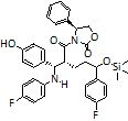 (4S)-3-((2R)-5-(4-fluorophenyl)-2-((S)-((4-fluorophenyl)amino)(4-hydroxyphenyl)