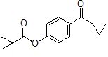 Methyl-4-(cyclopropyl-oxo-methyl)-a,a-dimethyl phenyl acetate