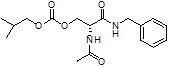 (R) -2-(benzylcarbamoyl)- 2-acetamidoethyl isobutyl carbonate