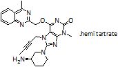(R)-8-(3-aminopiperidin-1-yl)-7-(but-2-yn-1-yl)-3-methyl-6-((4-methylquinazolin-2-yl)methoxy)