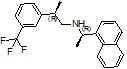 (R)-N-((R)-1-(naphthalen-1-yl)ethyl)-2-(3-(trifluoromethyl)phenyl)propan-1-amine