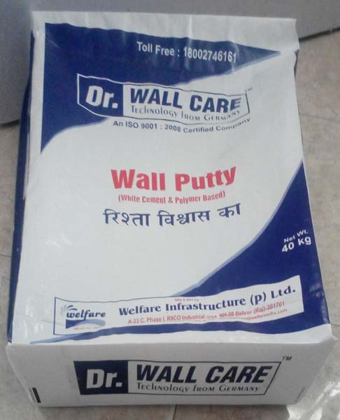 Dr. Wall Care Wall Putty, Certification : ISO