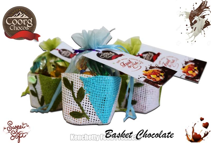 Basket Shaped Chocolate Box