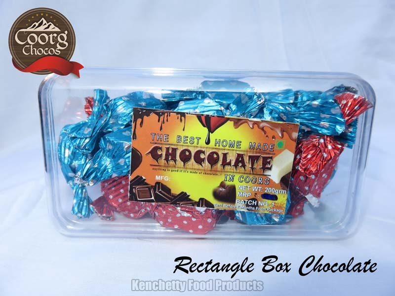Rectangle Shaped Chocolate Box